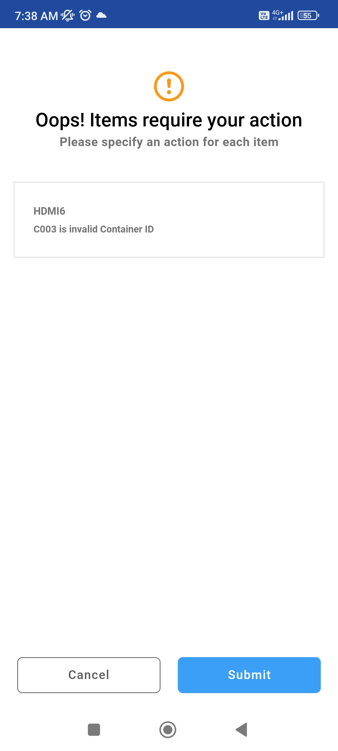When the given Container Id is invalid.png